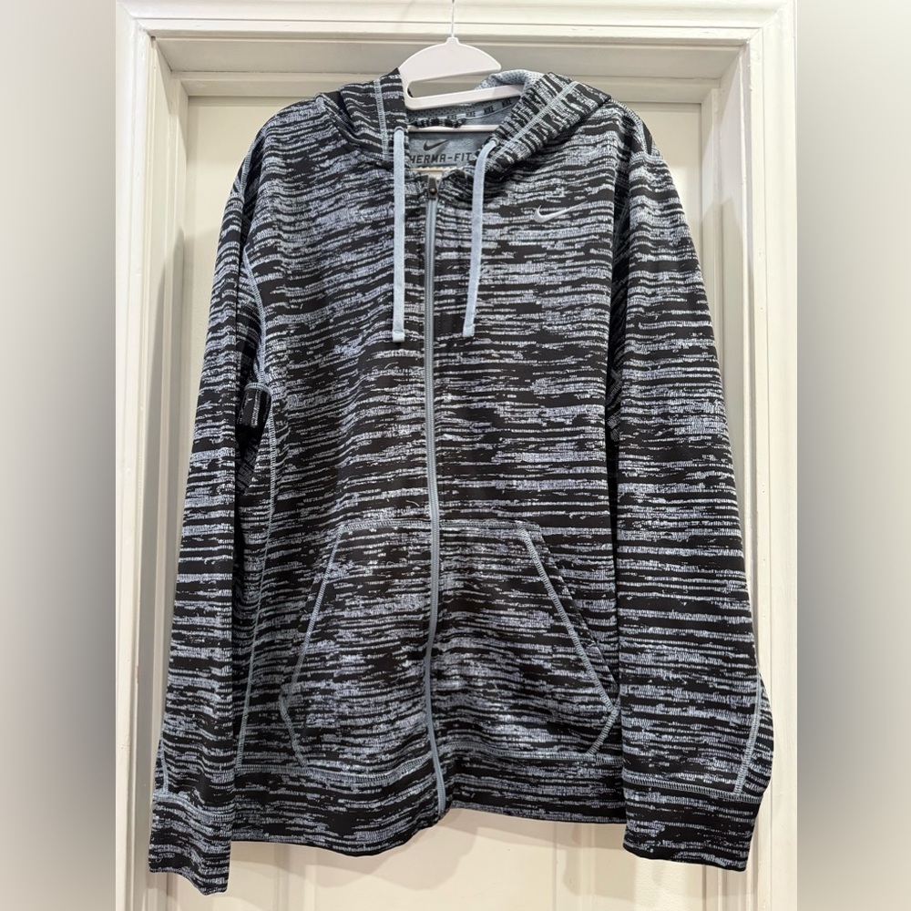 Nike Men’s Therma Fit Full Zip Pocket Hoodie Size Large